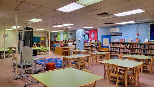 Kirtland Elementary School Library in Albuquerque