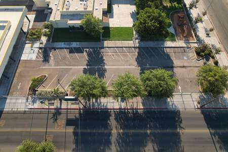 Columbia Elementary School Parking Lot in Fresno
