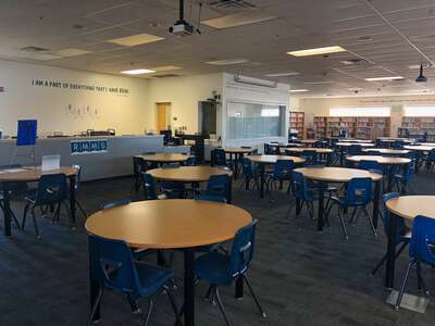 Martin - Roy W. Middle School Library in Las Vegas