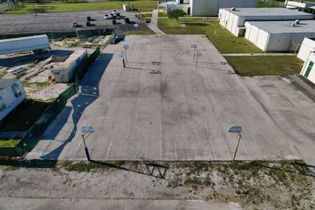 Nova High School Outdoor Basketball Courts in Davie