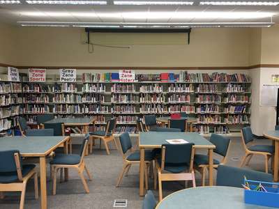 Ortega Elementary School Library (A2) in Pacifica