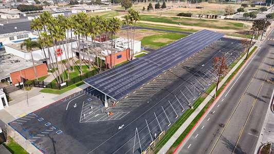Davis Magnet School (K-6) Parking Lot - Solar Lot in Costa Mesa