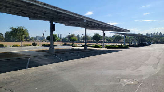 Annie R Mitchell Elementary School Parking Lot in Visalia