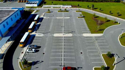 Pine Island Academy Parking Lot - Front Small in St. Augustine 2