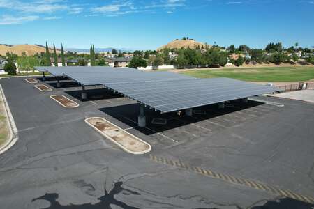 Dallas Ranch Middle School Parking Lot in Antioch