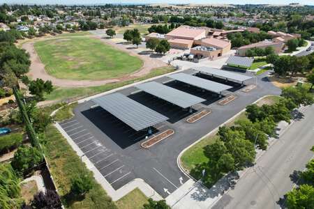 Dallas Ranch Middle School Parking Lot in Antioch