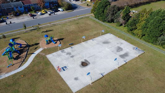 Pembroke Elementary School Outdoor Basketball Courts in Virginia Beach