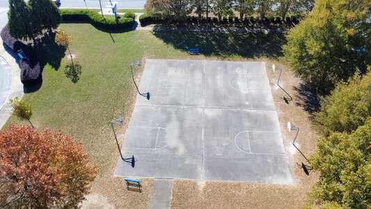 Pembroke Elementary School Outdoor Basketball Courts in Virginia Beach