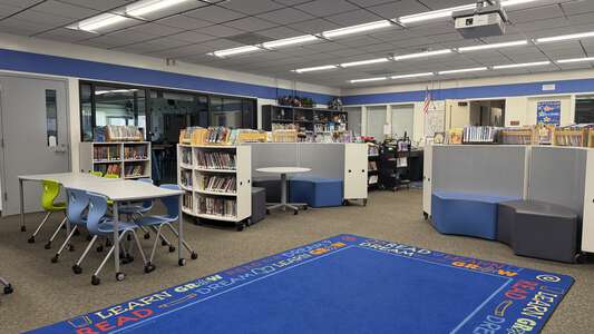 Bonita Canyon Elementary School Library in Irvine