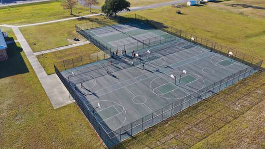 Ormond Beach Middle School Outdoor Basketball Courts in Ormond Beach