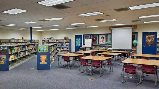 Euclid Elementary School Library in San Diego