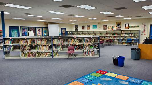 Euclid Elementary School Library in San Diego