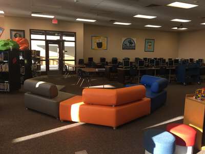Shannon Ranch Elementary Library in Visalia