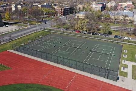Westinghouse - George Westinghouse College Prep Tennis Courts in Chicago