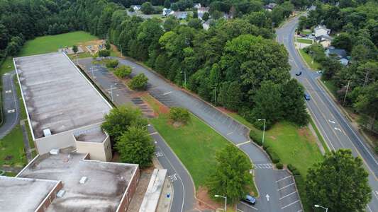 Hickory Grove Elementary School Parking Lot - Side in Charlotte 2