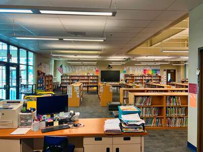 Triggs - Vincent L. Elementary School Library in North Las Vegas