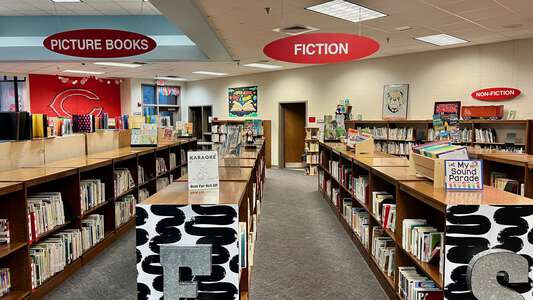 Callaway Elementary School Media Center in LaGrange