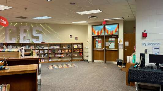Callaway Elementary School Media Center in LaGrange