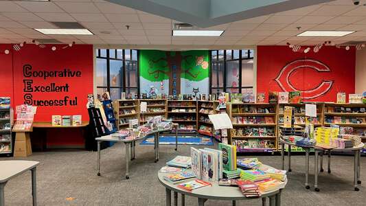 Callaway Elementary School Media Center in LaGrange