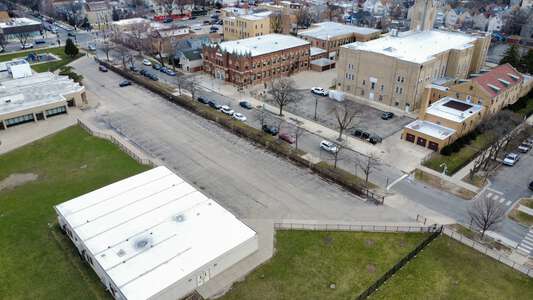 Hanson Park Elementary School Parking Lot in Chicago 2