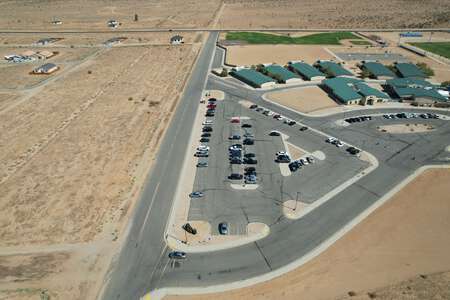 California City High School Parking Lot - Rusche Blvd in California City