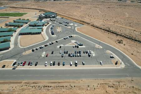 California City High School Parking Lot - Rusche Blvd in California City