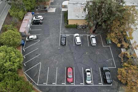 San Pedro Elementary School Parking Lot - Side in San Rafael