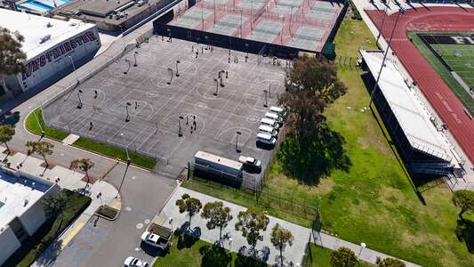 Westminster High School (HBUHSD) Blacktop / Basketball Courts in Westminster