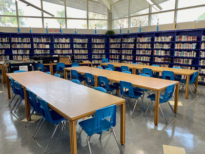 John Glenn High School Library in Norwalk
