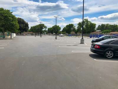 El Vista Elementary School Parking Lot in Modesto