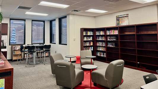 Callaway High School Media Center in Hogansville