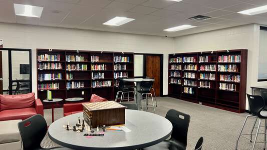 Callaway High School Media Center in Hogansville
