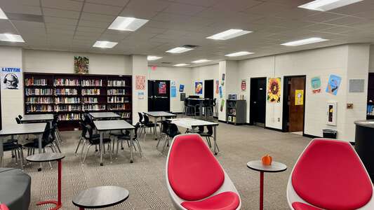 Callaway High School Media Center in Hogansville