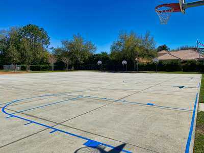 Thornebrooke Elementary School Outdoor Basketball Courts in Ocoee
