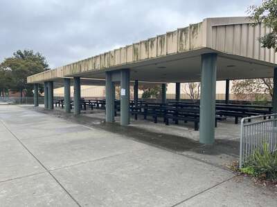 Jesse Bethel High School Outdoor Seating Area 2 in Vallejo