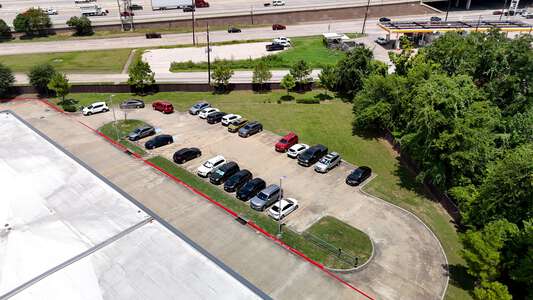 Johnson Elementary School Parking Lot - Side in Humble