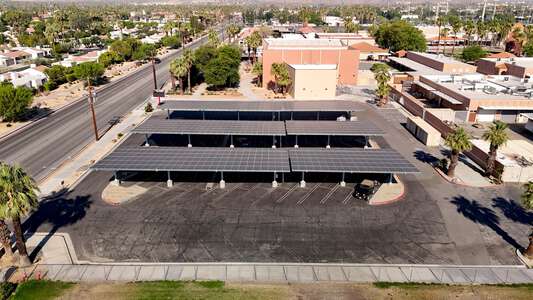 Palm Springs High School Parking Lot - Visitor in Palm Springs 2