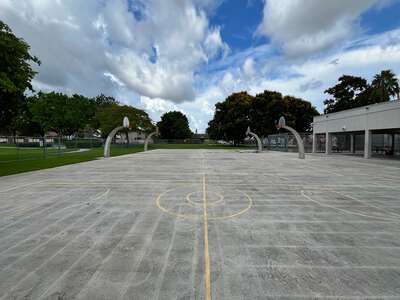 Outdoor Basketball Courts