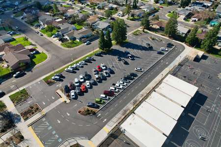 Union House Elementary School Parking Lot in Sacramento