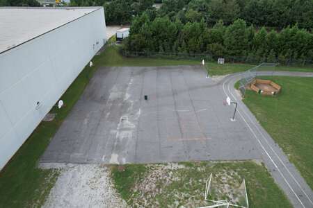 Northbrook Middle School Outdoor Basketball Courts in Suwanee