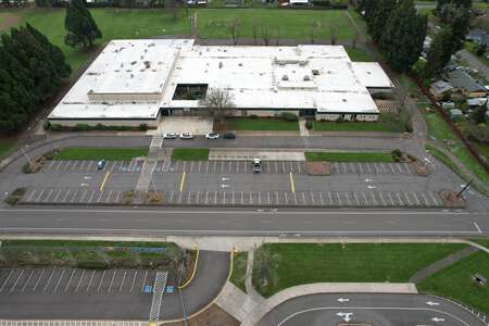 Briggs Middle School Parking Lot in Springfield