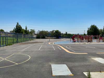 Rodriguez Elementary School Outdoor Basketball Courts in San Diego