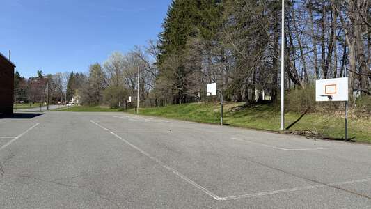 Fort River Elementary School Outdoor Basketball Courts in Amherst