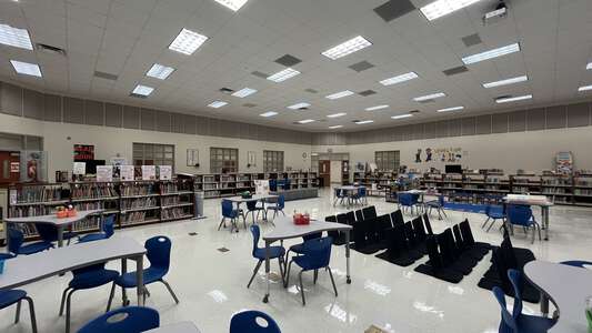 Marcella Elementary School Library in Houston