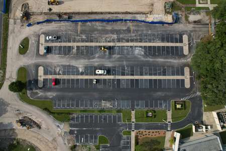 Land O’ Lakes High School Parking Lot - Front in Land O' Lakes
