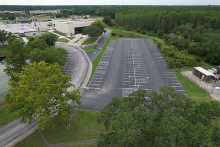 Land O’ Lakes High School Parking Lot - Front in Land O' Lakes