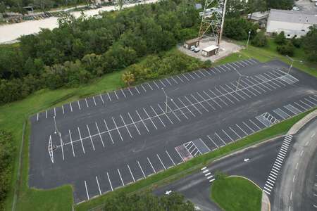 Land O’ Lakes High School Parking Lot - Front in Land O' Lakes