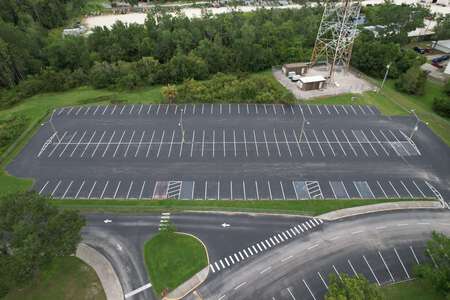 Land O’ Lakes High School Parking Lot - Front in Land O' Lakes
