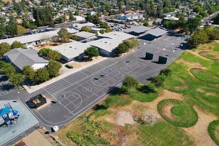 Lawrence Elementary School Basketball Blacktop in Livermore