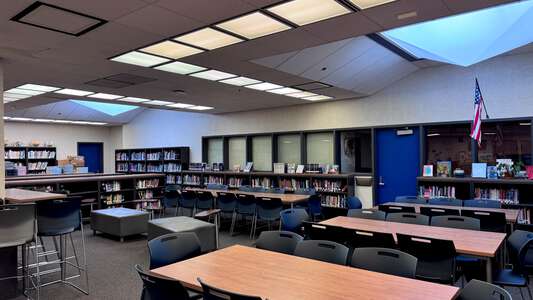 Hamilton School (6-12) Library in Anza